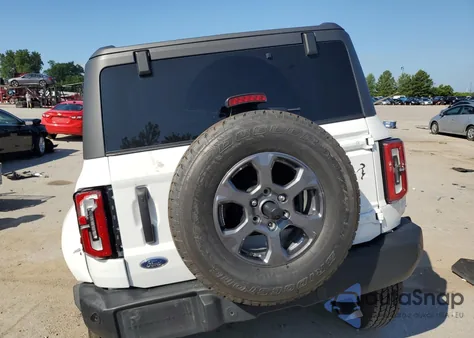 2022 Ford Bronco Base from USA, damaged, VIN 1FMEE5DP6NLB22925